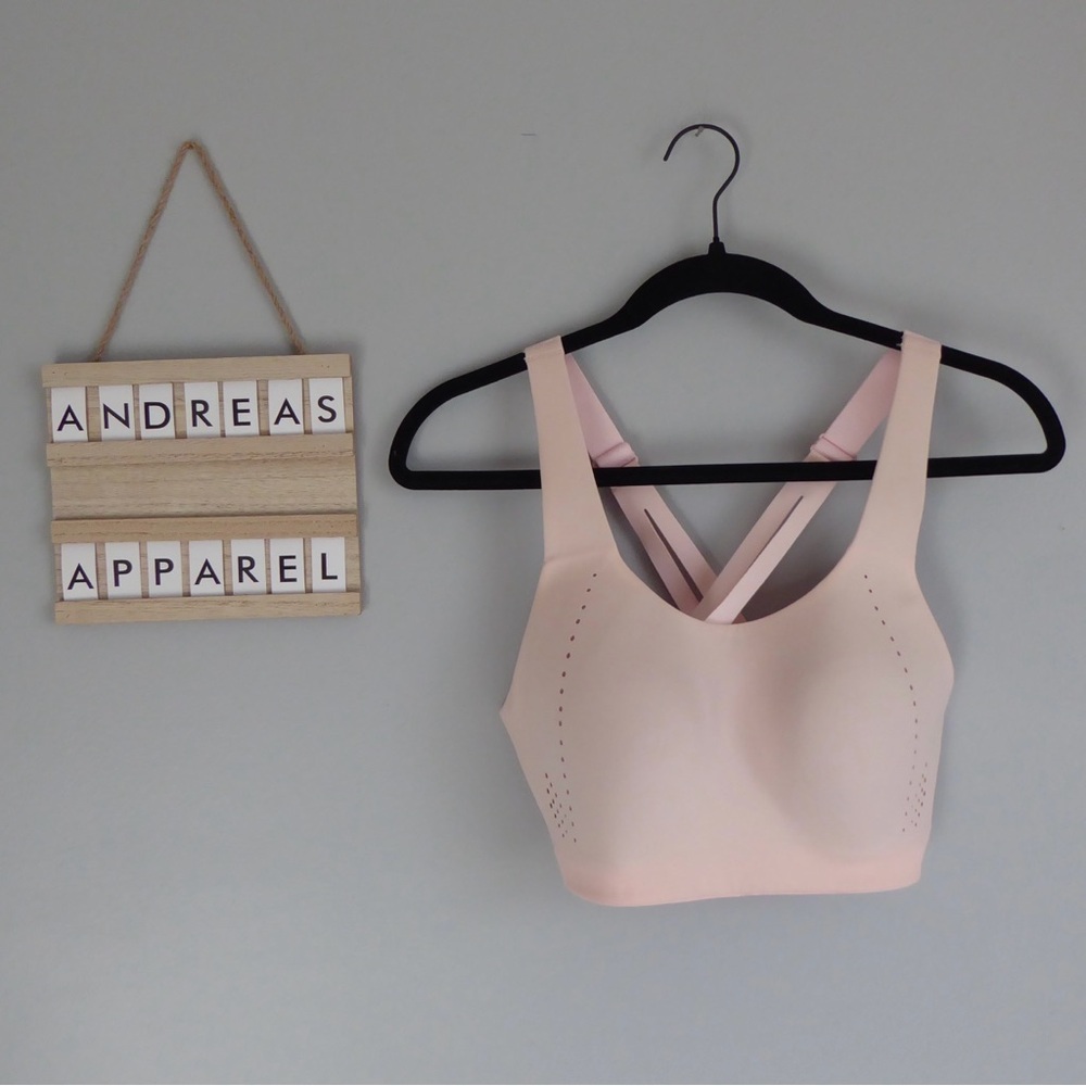 NWT | Lululemon Strawberry Milkshake/Rose Mauve AirSupport Bra | 32DD - Picture 3 of 5